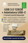 MacOs MultiBoot Avviabile – USB 3.0_128gb - 3 Varianti - Da Leopard a Sequoia
