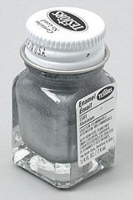 Testors 1181TT Aluminum Flat Enamel Paint - 1/4 oz. Bottle