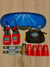Speed Stacks Official Lot Of 25 Cups Timers Drawstringduffel Bags Stack Mat Set