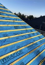 Brand new Roofing Breathable Membrane, 140gsm, 1.5m x 50m, BBA approved