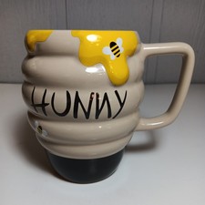Disney Winnie The Pooh HUNNY Mug Coffee Cup Bees Honey 