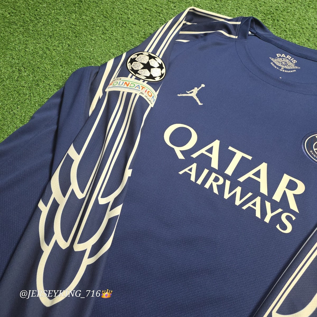 JORDAN PSG Desire Doue #14 2024/2025 Long Sleeve Fourth Wings