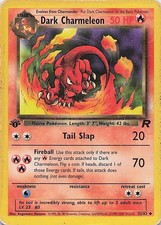 Dark Charmeleon - 32/82 1st Edition Uncommon 2000 Team Rocket Pokemon DMG on eBay