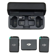 DJI Mic 2 TX  1 RX  Charging Case Wireless Lavalier Microphone Set