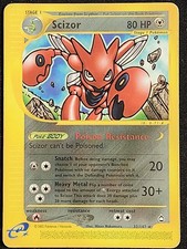 Pokemon Scizor 32/147 Non Holo (MP) Aquapolis AQ