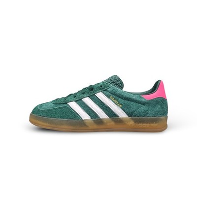 Original adidas Gazelle Indoor Collegiate Green Lucid Pink IG5929 NEU