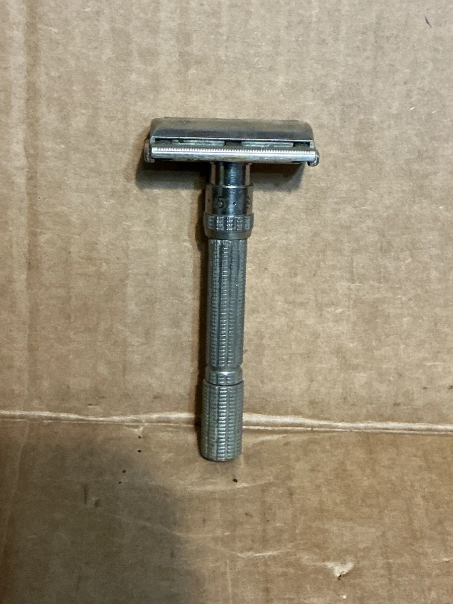 Gillette Slim Adjustable ジレット 両刃カミソリ Gillette Slim Adjustable Razor for sale | eBay