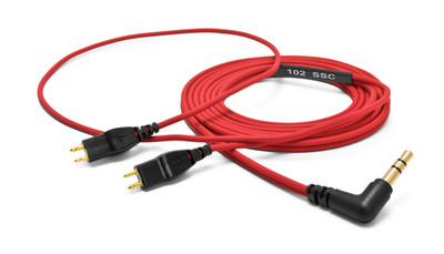 Oyaide HPC-HD25 V2 Kabel für Sennheiser HD25 HD25-1 II Rot / Schwarz / Silber