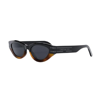 ?️ New Dior DIORSIGNATURE B5I 18A0 Sunglasses - Black Frame, Smoke Lenses Dior - Sunglasses - DiorSignature B5I - Brown Black  main image 4