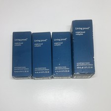 Living Proof Triple Bond Complex Hair 45ml  3x 15ml LOT of 4 NEW IN BOX