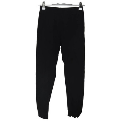 H&M, Pyjamahose, Größe: 134/140, Schwarz, Baumwolle, Einfarbig #bYn