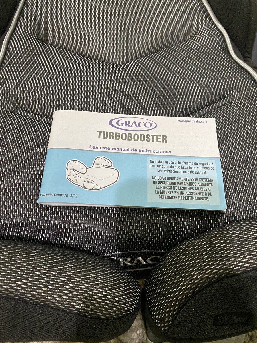 Graco TurboBooster Backless Booster Car Seat Gaxaly Ages 4-10 NEW