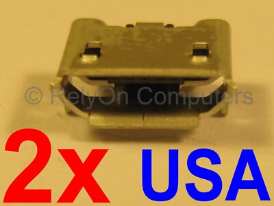 2x Micro USB/Type-C Charging  Port for OneOdio Bluetooth Headphones Many Models