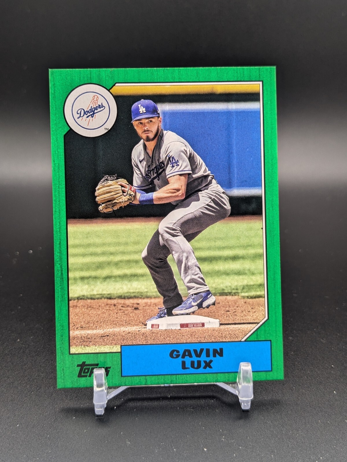 Gavin Lux 2022 Topps Archives Green Parallel #'d /125 #262