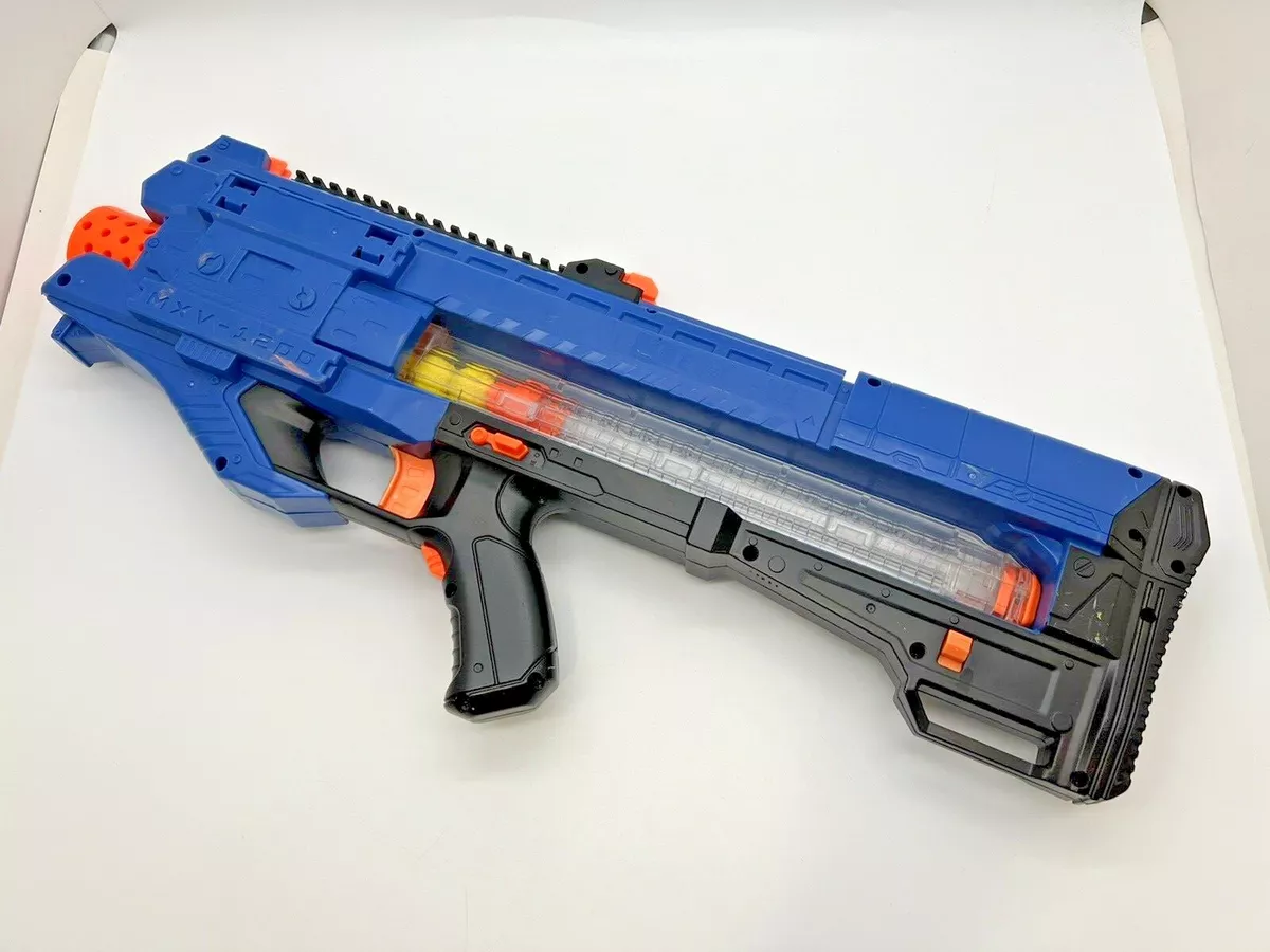 hvidløg Privilegium Kategori NERF Rival Zeus MXV-1200 Blaster - Blue - B1593 (for parts) | eBay