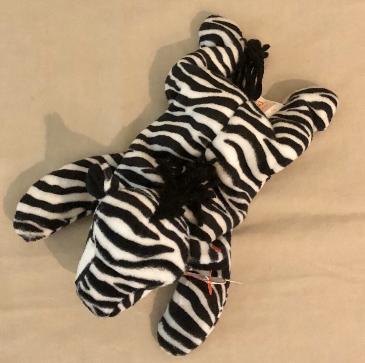 Ziggy the Zebra Ty The Beanie Babies Collection December 24, 1995