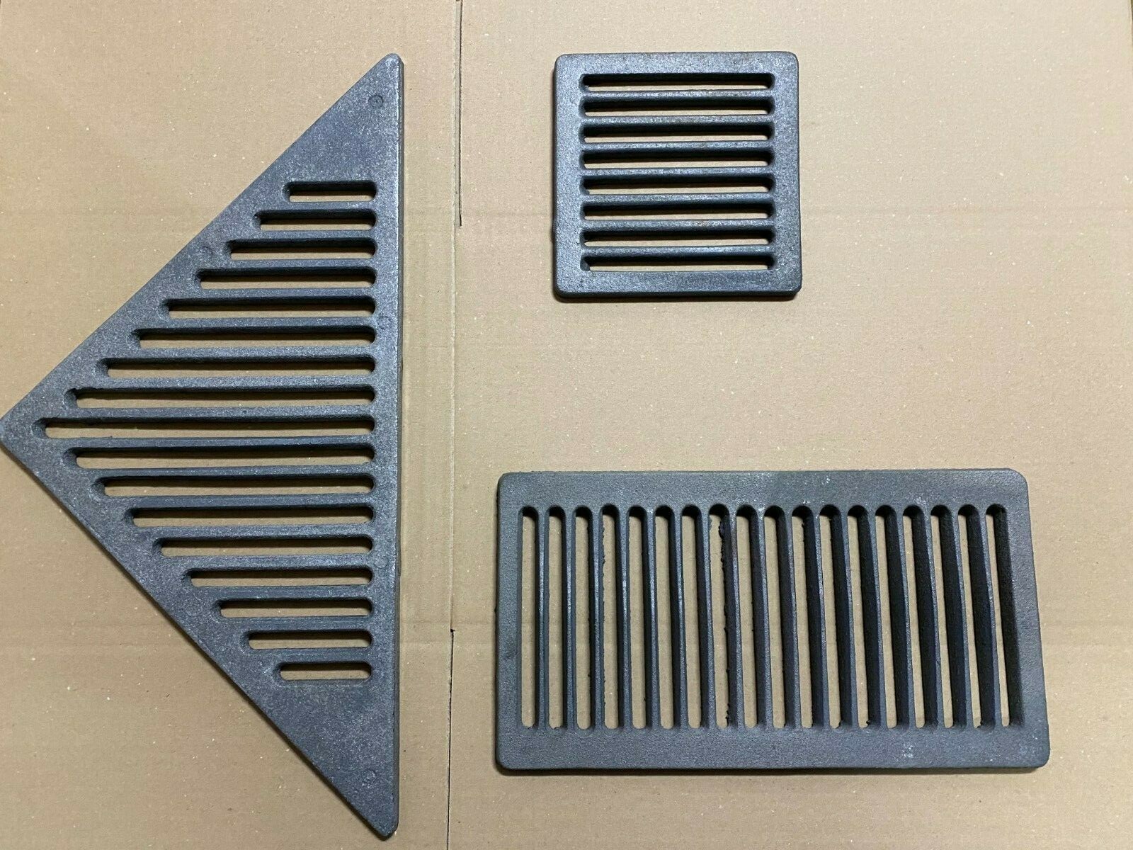 Cast Iron Grates Replacement For Wood Burning Stove Fireplace Prity | eBay
