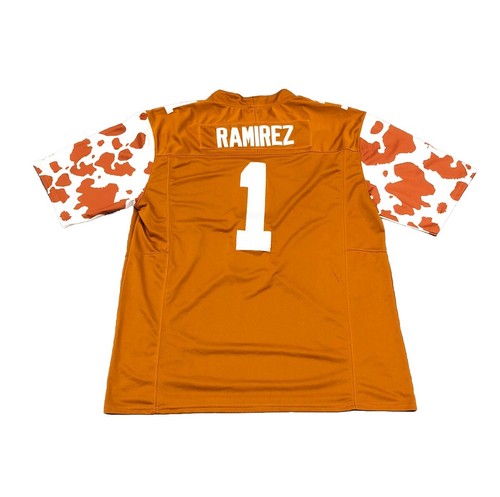 Maglia Nike Texas Longhorns SEC cucita 5XL Ramirez #1 - Foto 7 di 9