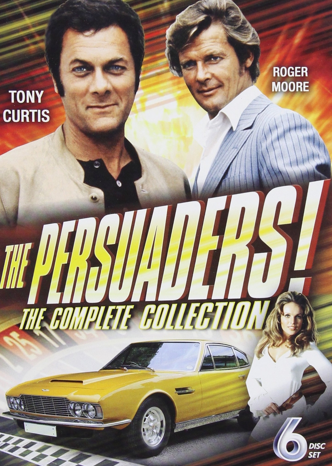 The Persuaders: The Classic Cult Adventure Series (DVD) Tony Curtis Roger Moore