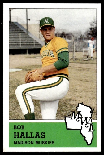 1983 Fritsch Madison Muskies Bob Hallas Madison Muskies #16