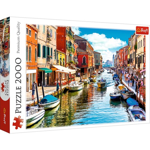 Puzzle Trefl rouge 2000 pièces - île de Murano, Venise - Photo 9 sur 10