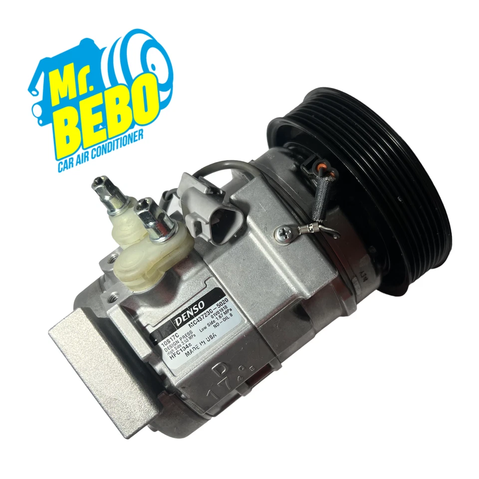 COMPRESOR DE AIRE ACONDICIONADO MR BEBO NUEVO DENSO 471-1371 PARA TOYOTA CAMRY - SOLARA Foto 4 de 4