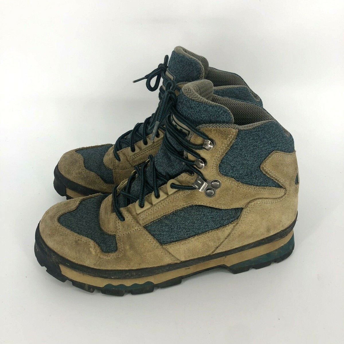 R Raichle Swiss Designed Cushioned Leather Low Hiking