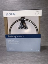 MOEN Banbury Towel Ring in Chrome Y2686CH