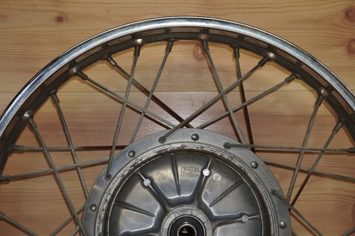 1972-73 Honda CB350 CB 350 K4 Super Sport OEM Front Wheel Rim Hub 44601-286-010 - Picture 12 of 19