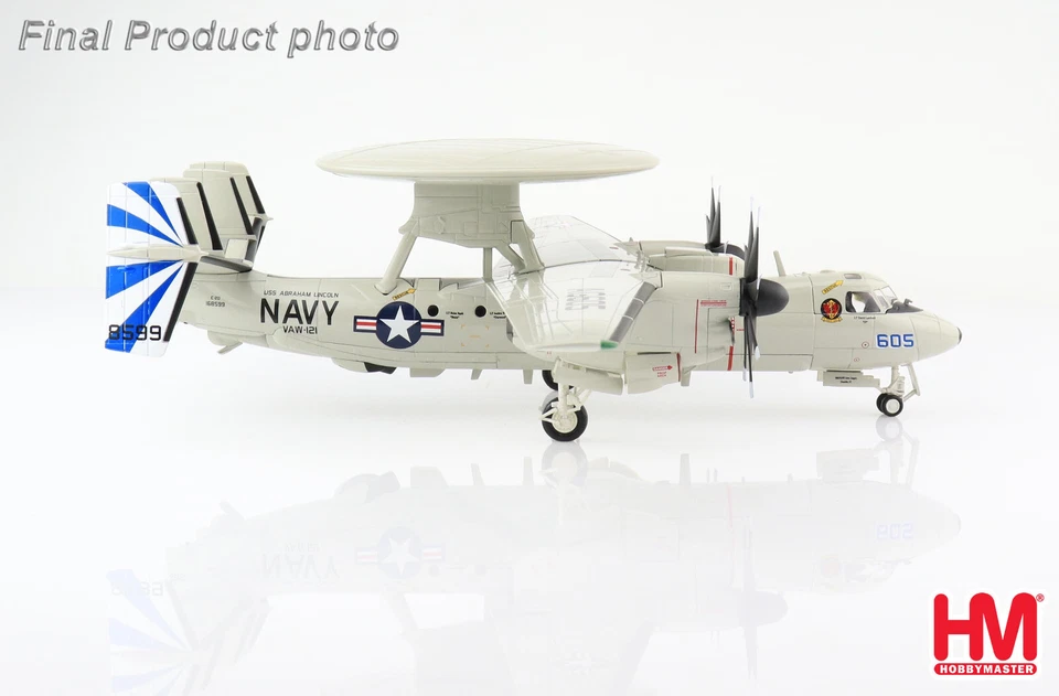 HA4819 1/72 E-2D Hawkeye US Navy VAW-121 Blue Tails AG605 USS Abraham Lincoln - Image 2 of 4