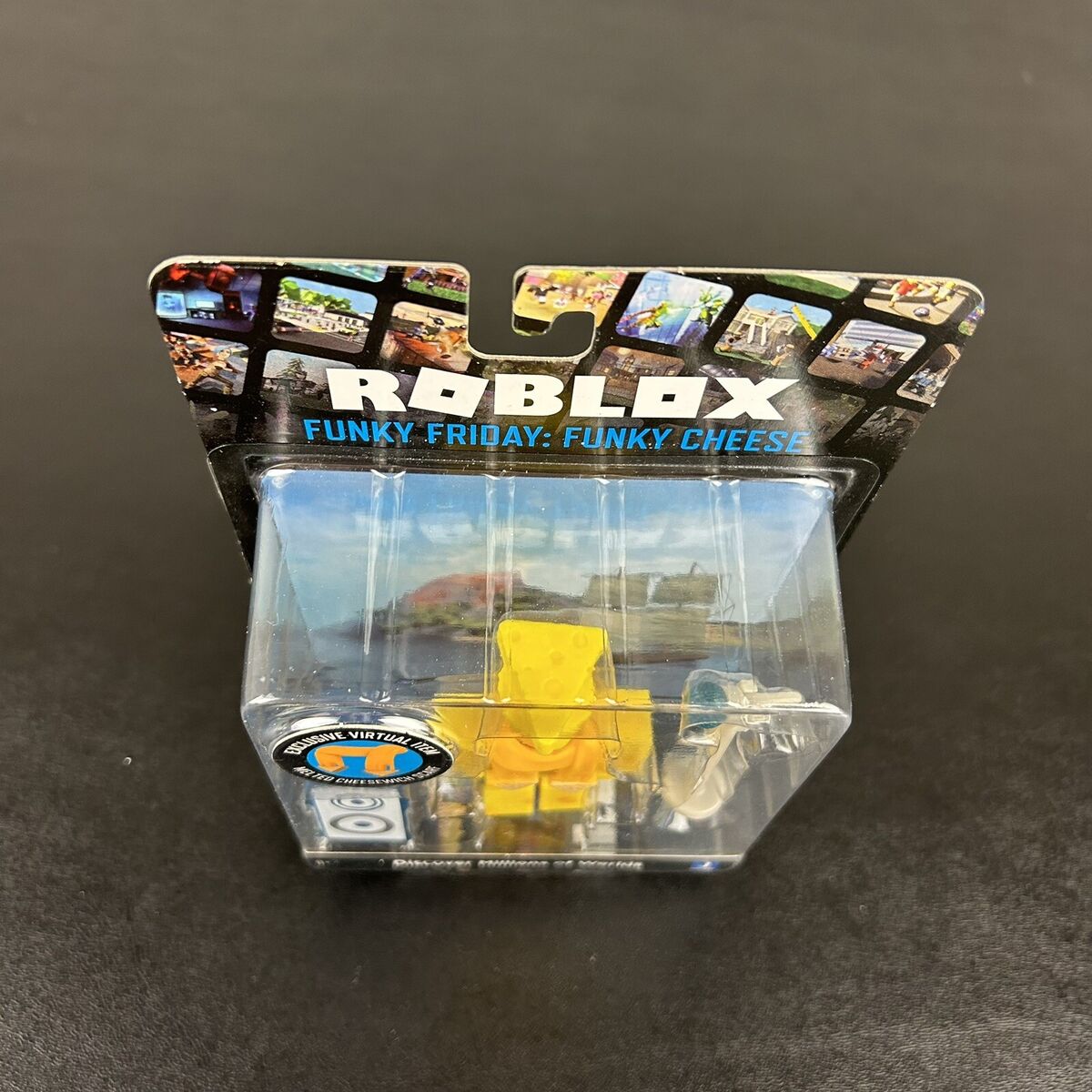 ROBLOX FUNKY FRIDAY FUNKY CHEESE Figurine Video Game Virtual Item Code  BRAND NEW