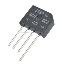 5PCS KBU606 DIOTEC SEMICONDUCTOR KBU606 TOP-