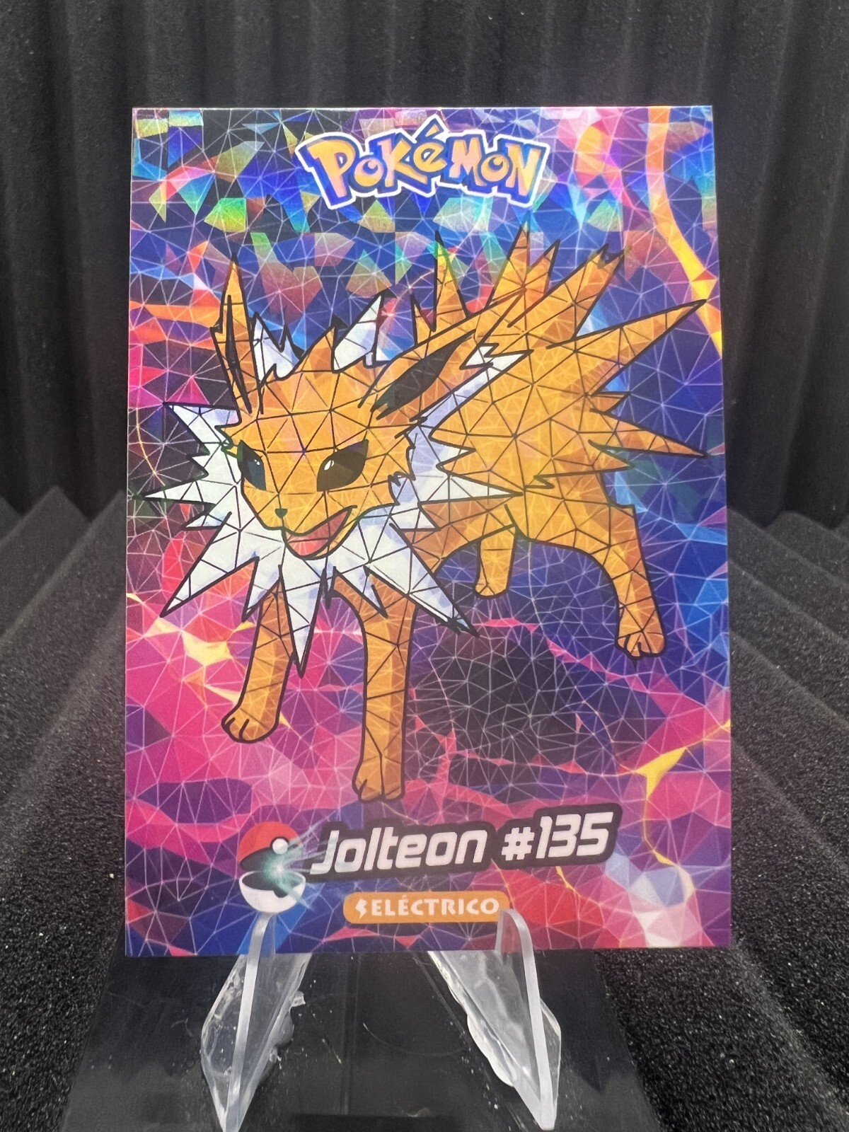 Jolteon 135 Cracked Ice Holo Pokemon Crystal Collection 2024 Card