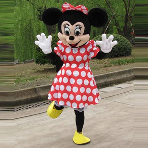 ZAPATOS Pato Donald Minnie Mouse Disfraz Mascota Adulto Halloween Fiesta de Cumpleaños Foto 2 de 3