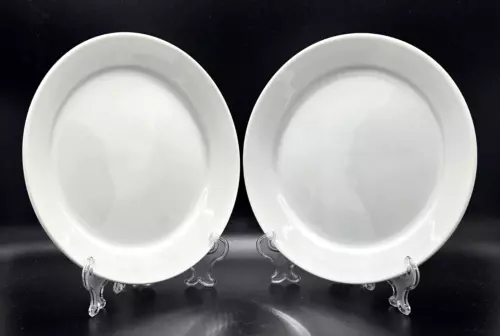Set of 2 ~ Williams-Sonoma ~ Essential White ~ Bread & Butter Plates ~ 6-3/8"