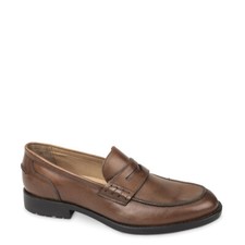Valleverde men's brown loafer shoes 49877 PE23