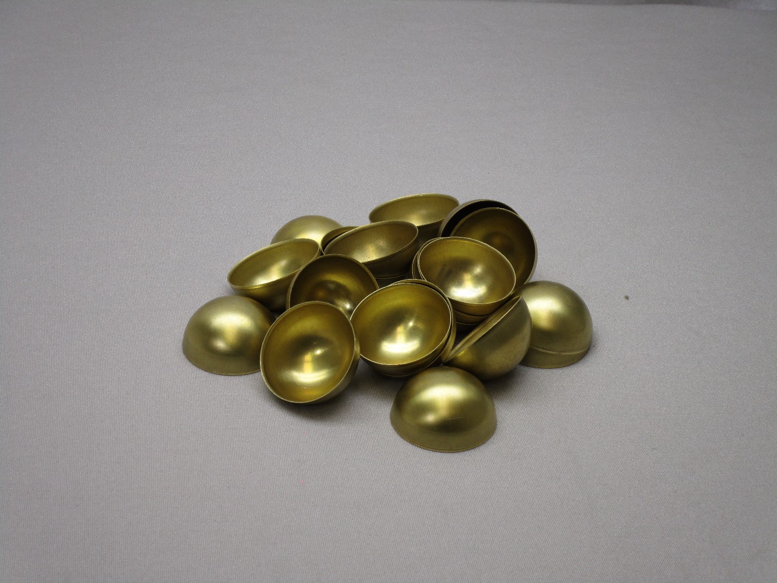 2 INCH BRASS HALF BALLS HEMISPHERE .260 Grelly USA