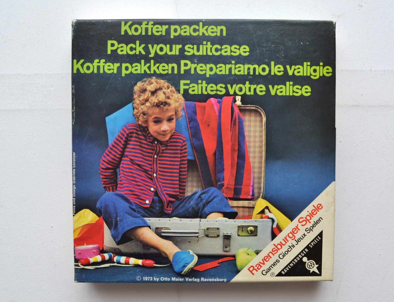 Koffer Packen Ravensburger Gesellschaftsspiel 1973 Legespiel Retro selten Koffer Packen Ravensburger Gesellschaftsspiel 1973 Legespiel Retro selten