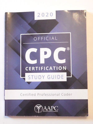 2020 Official CPC Certification Study Guide AAPC