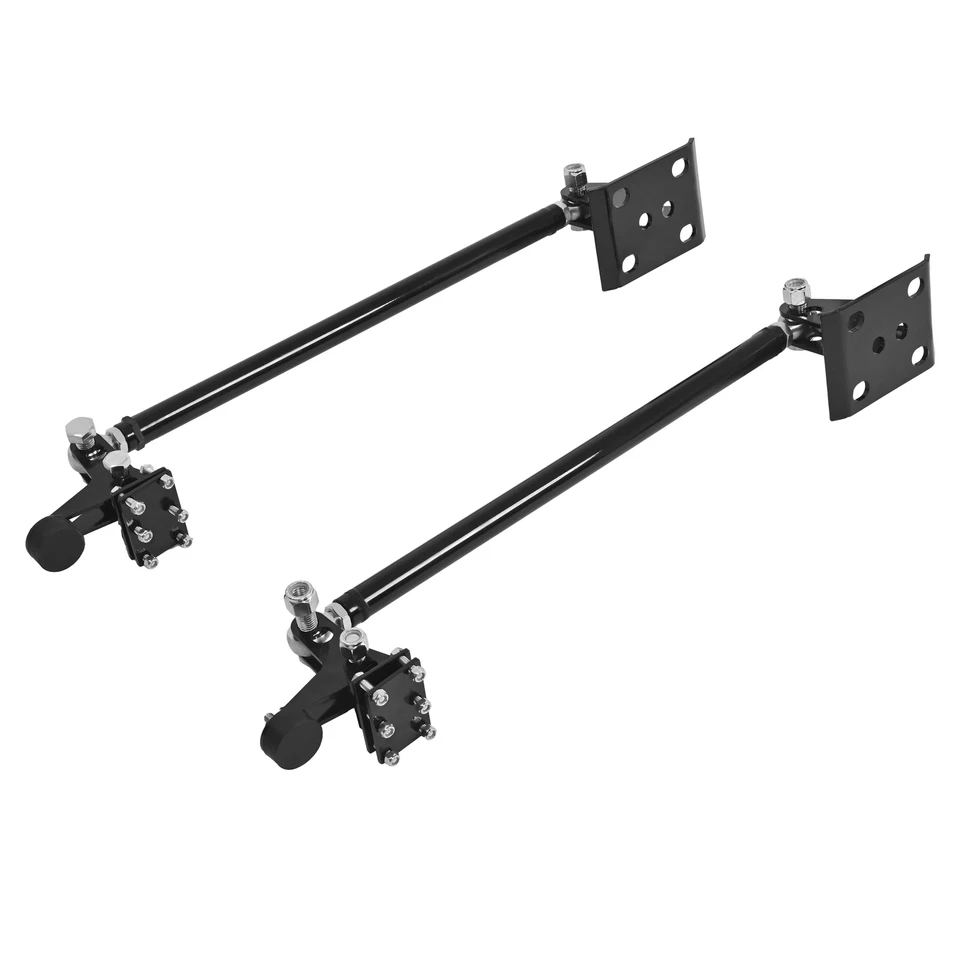 Black Truck Traction Bars For Chevy Silverado/GMC Sierra 1500 1988-2024 - Image 3 of 4