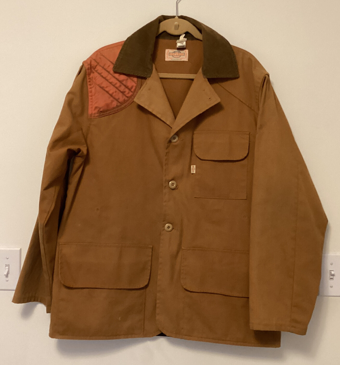 Vintage SafTbak Bird Duck Waterfowl Hunting Jacket Co… Gem