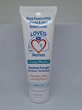 Nurse Hand Care Cream Deep Penetrating Muscle & Joint Relief Cream, 4oz
