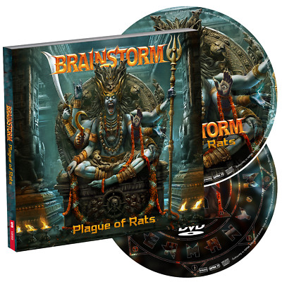 BRAINSTORM - Plaque Of Rats DIGI CD+DVD NEU