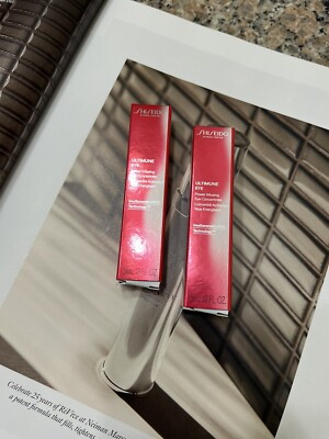 2x SHISEIDO Ultimune Eye Concentrate Power Infusing  5ml / 0.17oz each= 10ml