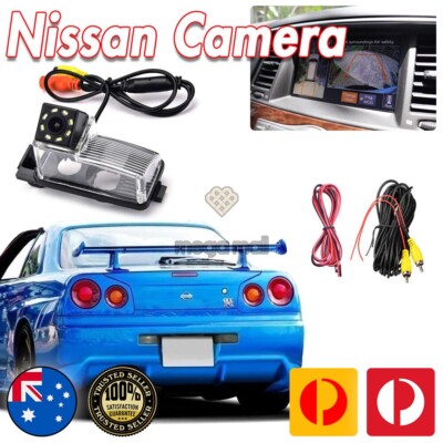 Reverse Camera For For Nissan Skyline GTR R33 R34 R35 Number Plate