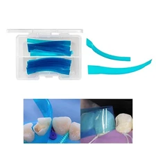 Dental Anterior Restoration Matrix Strip Contoured  Resin Repair Matrices 0.05mm