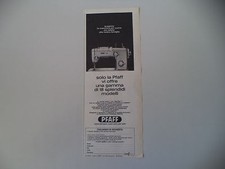 advertising Pubblicità 1967 MACCHINA PER CUCIRE PFAFF 260