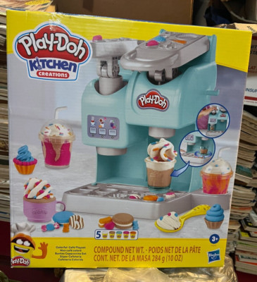 Play-Doh Kitchen Creations Colorful Cafe Kids Kitchen Playset--SPANISH SET