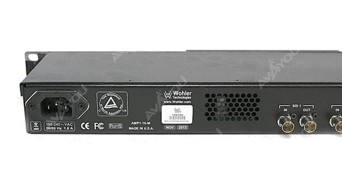 Monitor de audio y video Wohler AMP1-16-M 3G/HD/SD-SDI 16 canales 1RU - Imagen 7 de 8