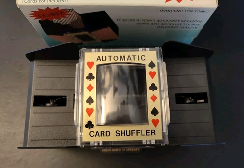 Automatic Cards Shuffler Sorter Casino Playing Poker Card Deck Game Machine Used - Picture 2 of 7